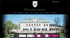 Desktop Screenshot of haringeslott.se
